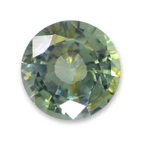 0.74 Ct. Yellowish Green Sapphire from Madagascar Video