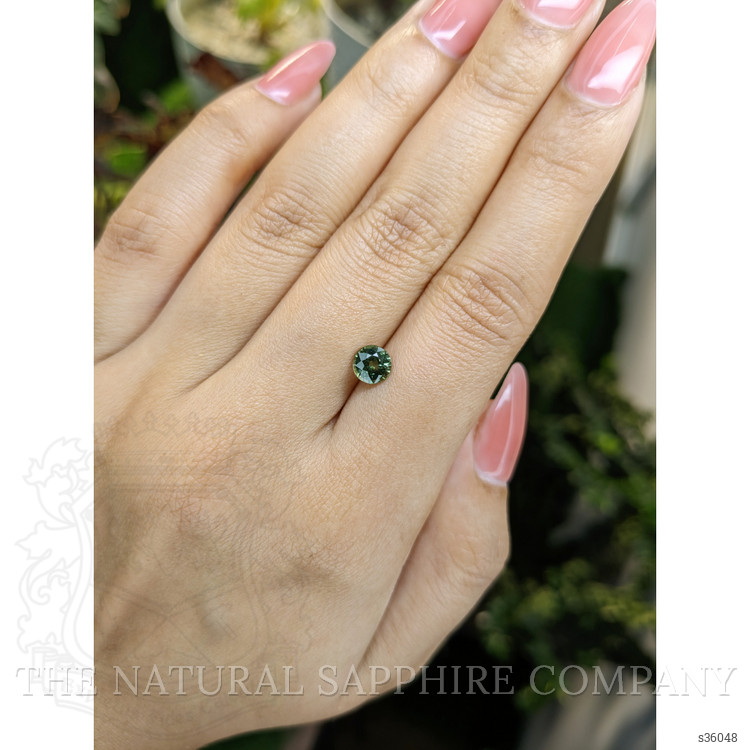 1.00 Ct. Green Sapphire from Madagascar
