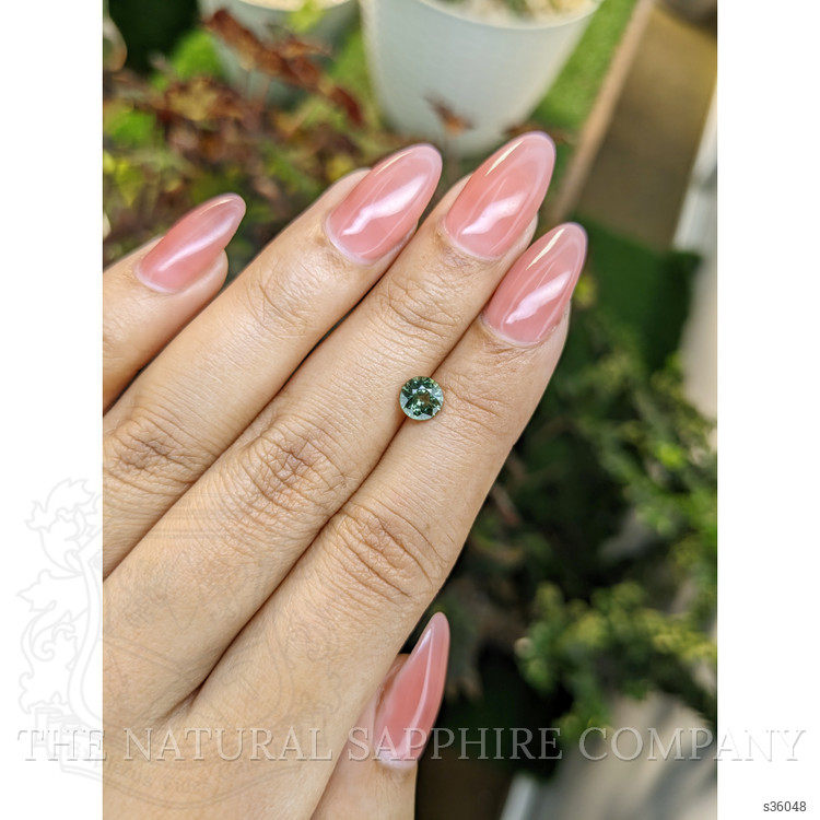 1.00 Ct. Green Sapphire from Madagascar