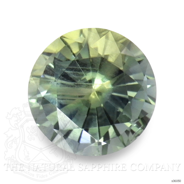 0.71 Ct. Yellowish Green Sapphire from Madagascar