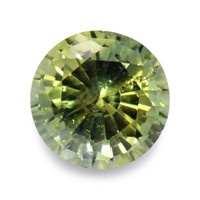 0.58 Ct. Yellowish Green Sapphire from Madagascar Video