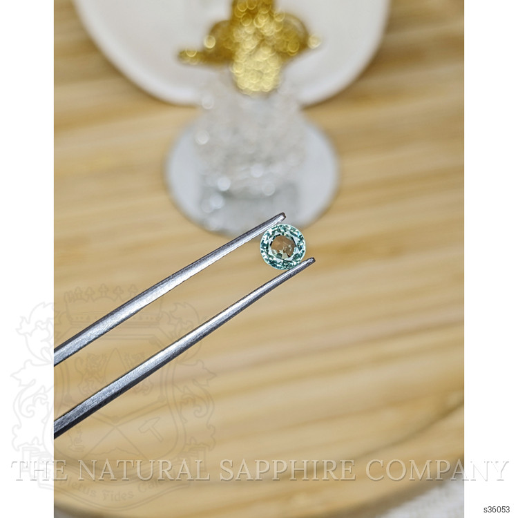 0.64 Ct. Green Sapphire from Madagascar