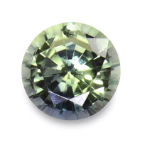 0.53 Ct. Bluish Green Sapphire from Madagascar Video