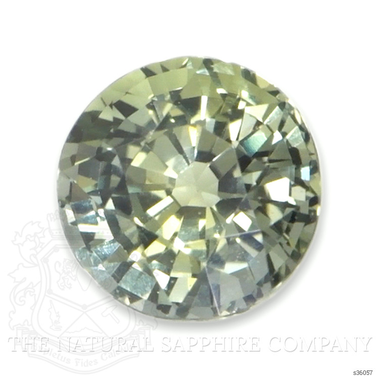 0.88 Ct. Yellowish Green Sapphire from Madagascar