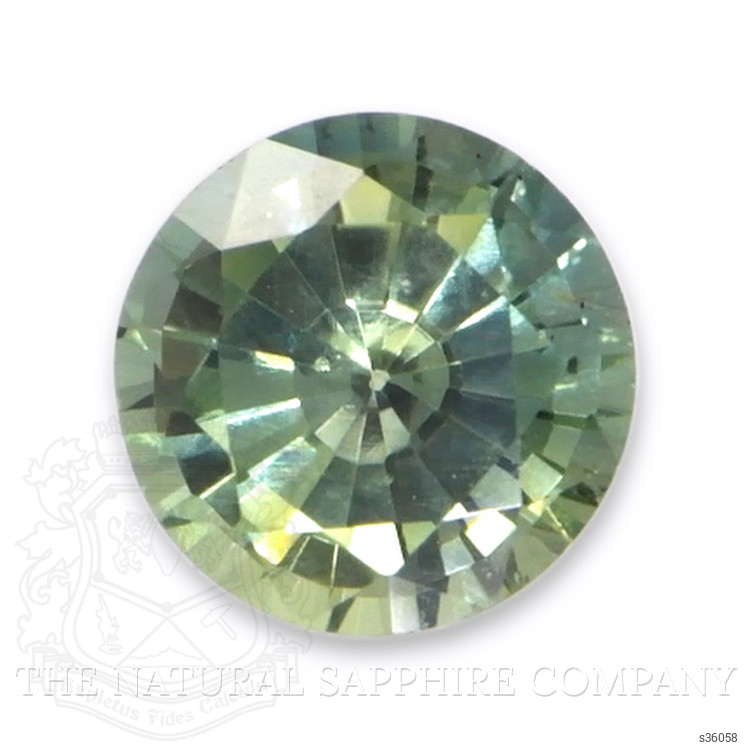 0.69 Ct. Yellowish Green Sapphire from Madagascar