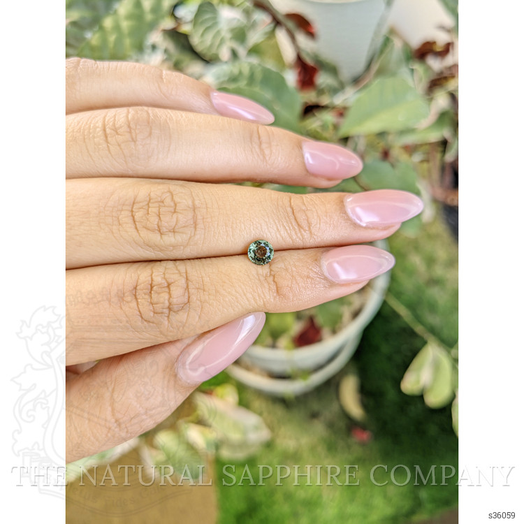 0.76 Ct. Green Sapphire from Madagascar