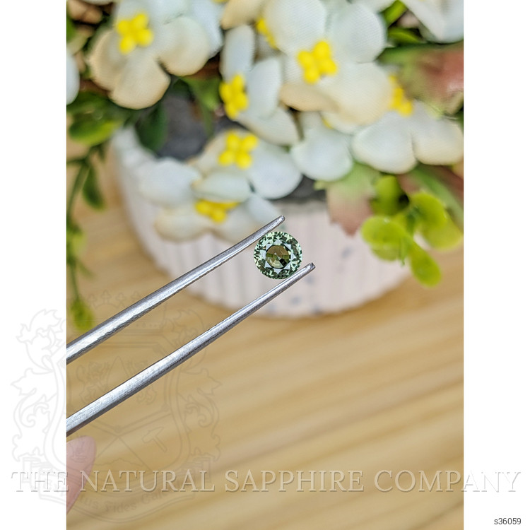 0.76 Ct. Green Sapphire from Madagascar