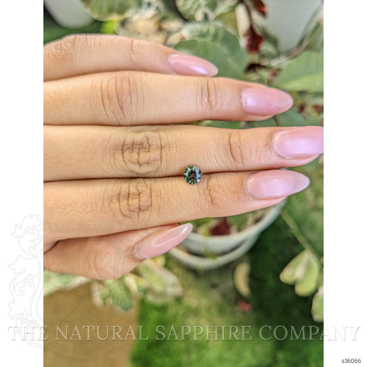 0.76 Ct. Yellowish Green Sapphire from Madagascar