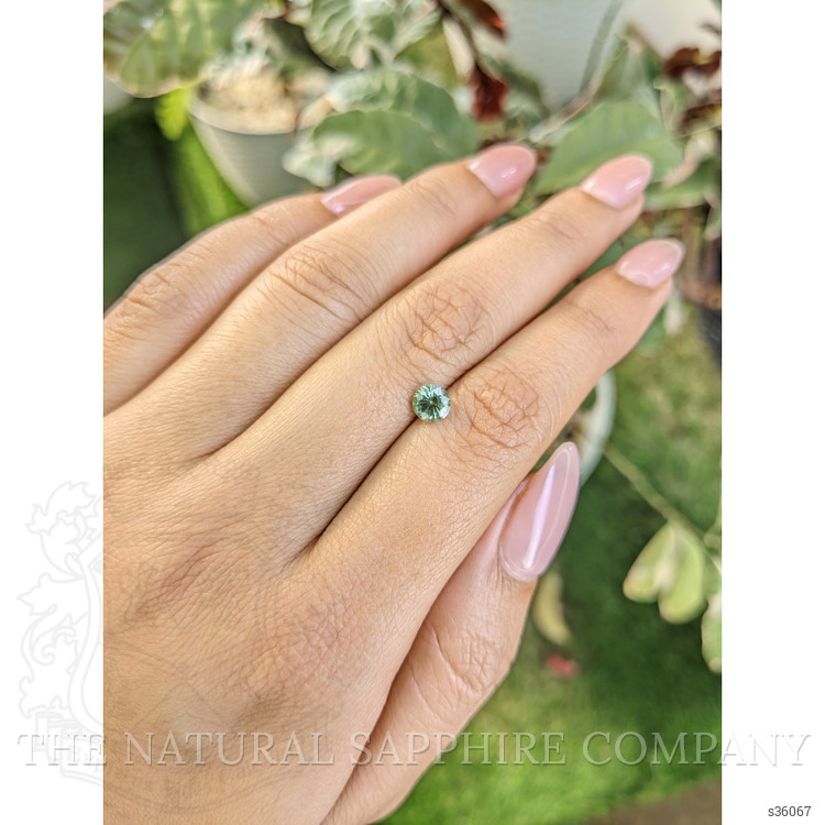 0.77 Ct. Green Sapphire from Madagascar