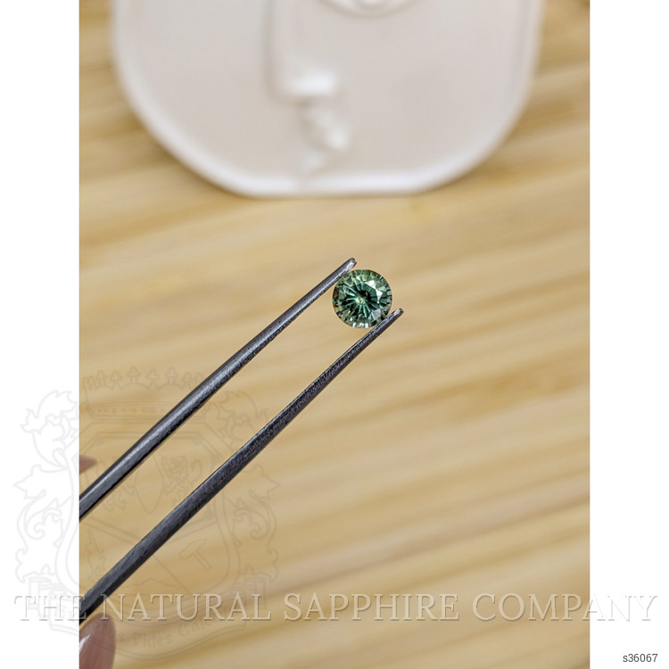 0.77 Ct. Green Sapphire from Madagascar