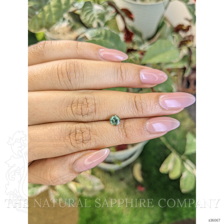 0.77 Ct. Green Sapphire from Madagascar