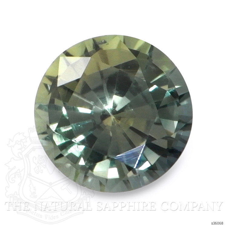 0.69 Ct. Yellowish Green Sapphire from Madagascar