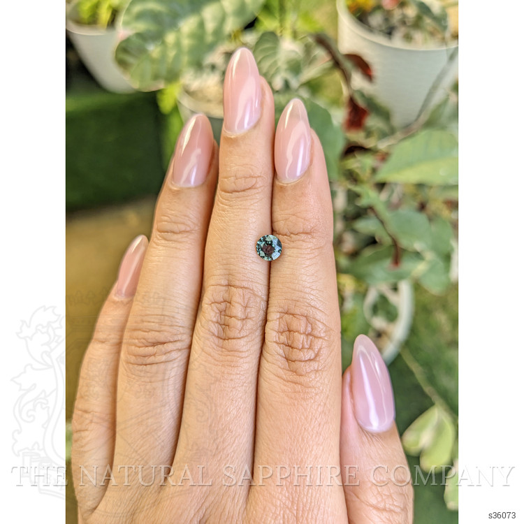 0.85 Ct. Green Sapphire from Madagascar