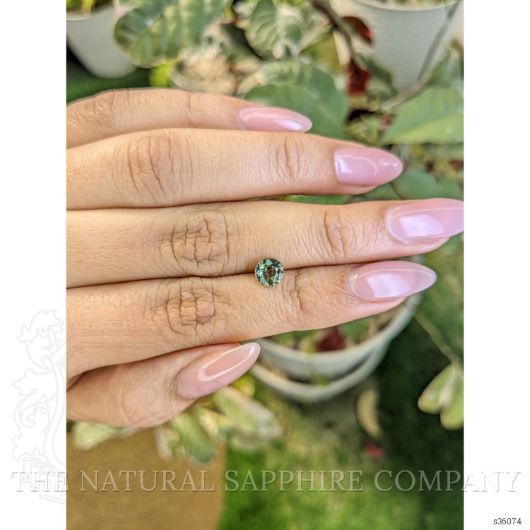1.06 Ct. Green Sapphire from Madagascar