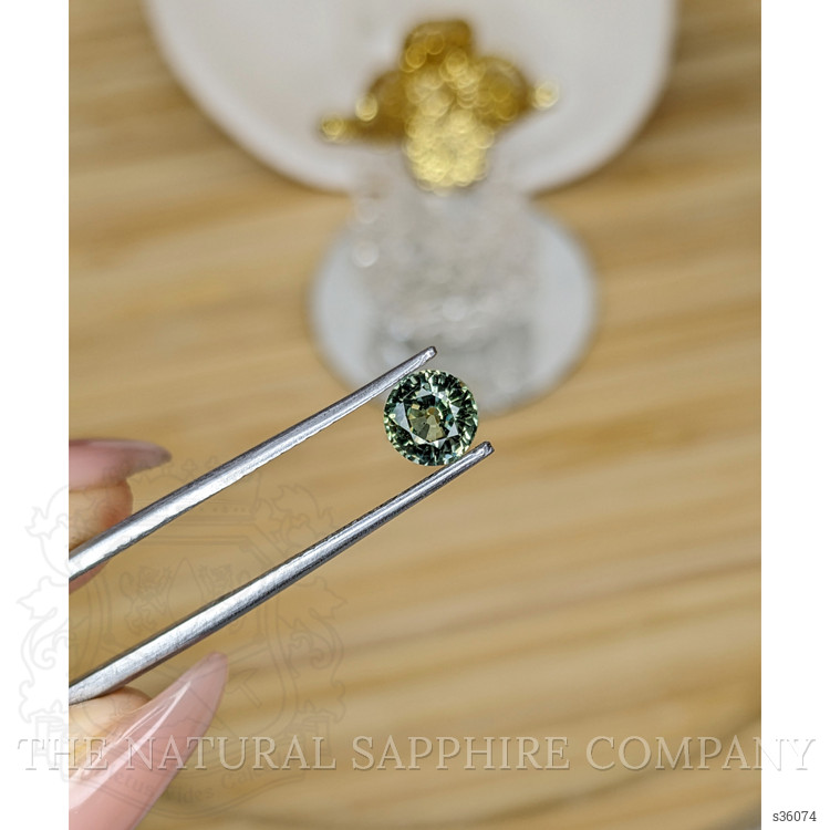 1.06 Ct. Green Sapphire from Madagascar