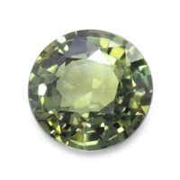 0.87 Ct. Yellowish Green Sapphire from Madagascar Video