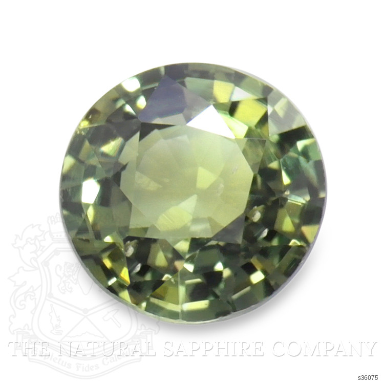 0.87 Ct. Yellowish Green Sapphire from Madagascar