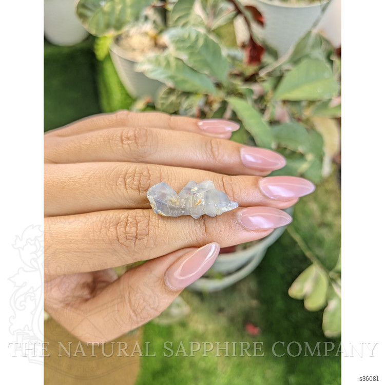 16.40 Ct. Blue Rough Sapphire Crystal from Ceylon (Sri Lanka)