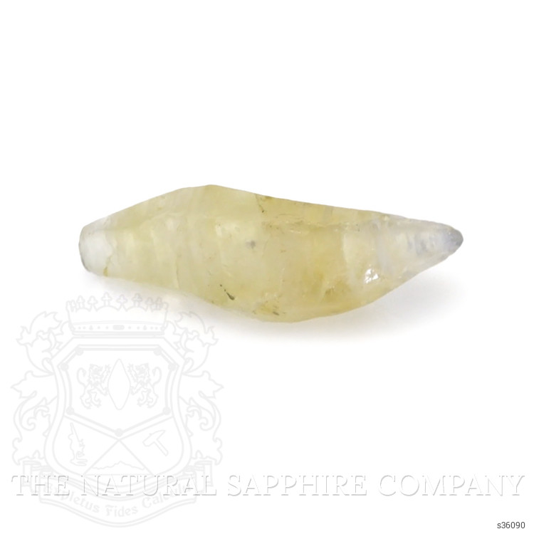 7.37 Ct. Yellow Rough Sapphire Crystal from Ceylon (Sri Lanka)