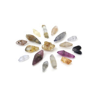 13.56 Ct. Multi Color Sapphire Crystal from Ceylon (Sri Lanka) Video