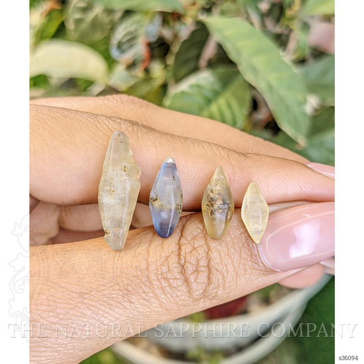 16.09 Ct. Multi Color Sapphire Crystal from Ceylon (Sri Lanka)