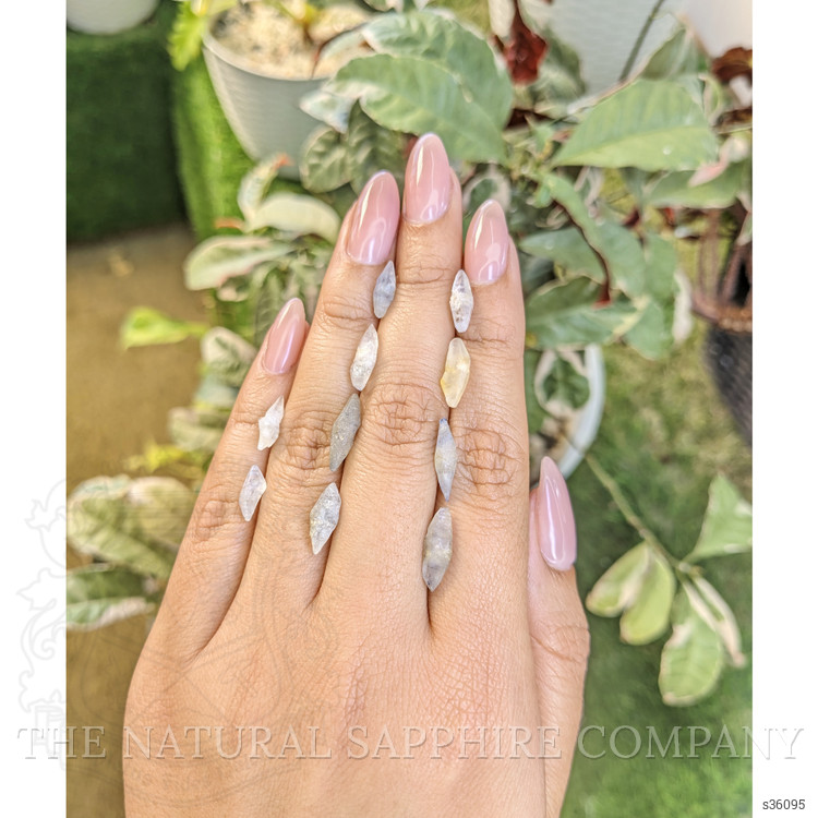 17.92 Ct. Multi Color Rough Sapphire from Ceylon (Sri Lanka)