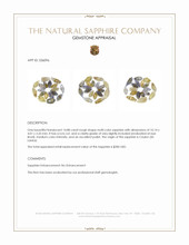 14.88 Ct. Multi Color Rough Sapphire from Ceylon (Sri Lanka) Appraisal