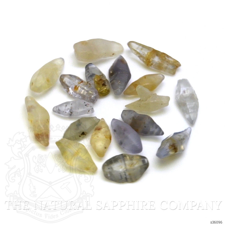 14.88 Ct. Multi Color Rough Sapphire from Ceylon (Sri Lanka)