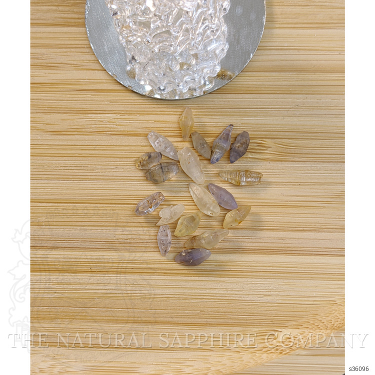 14.88 Ct. Multi Color Rough Sapphire from Ceylon (Sri Lanka)