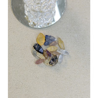 14.08 Ct. Multi Color Rough Sapphire from Ceylon (Sri Lanka) Life Style