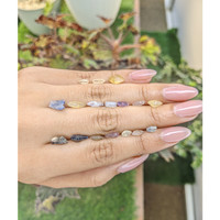 14.08 Ct. Multi Color Rough Sapphire from Ceylon (Sri Lanka) Life Style