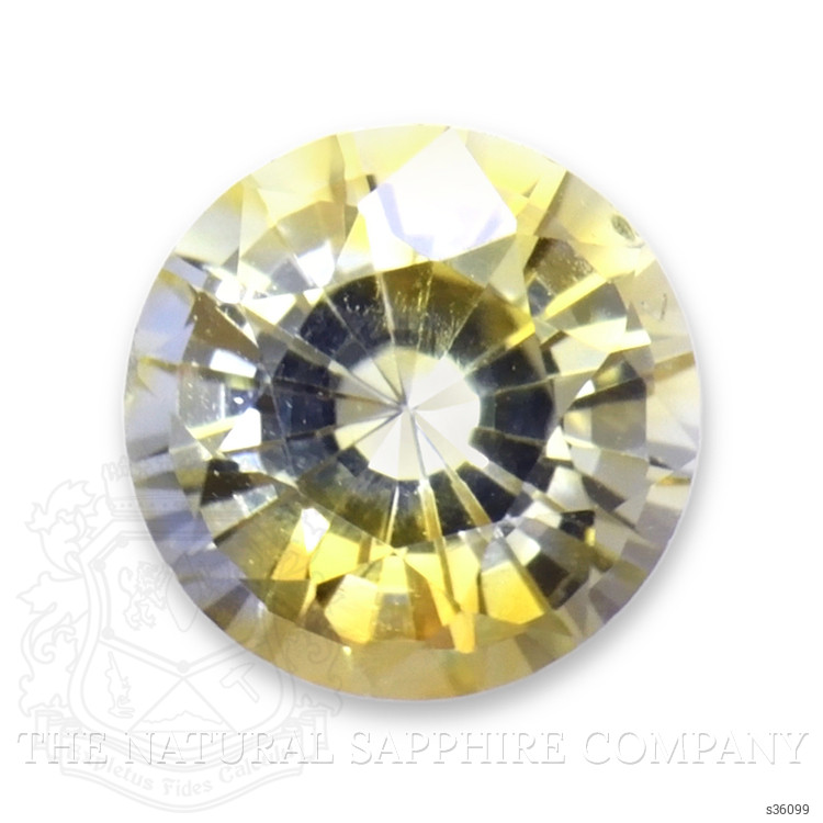 0.71 Ct. Bi Color Sapphire from Ceylon (Sri Lanka)