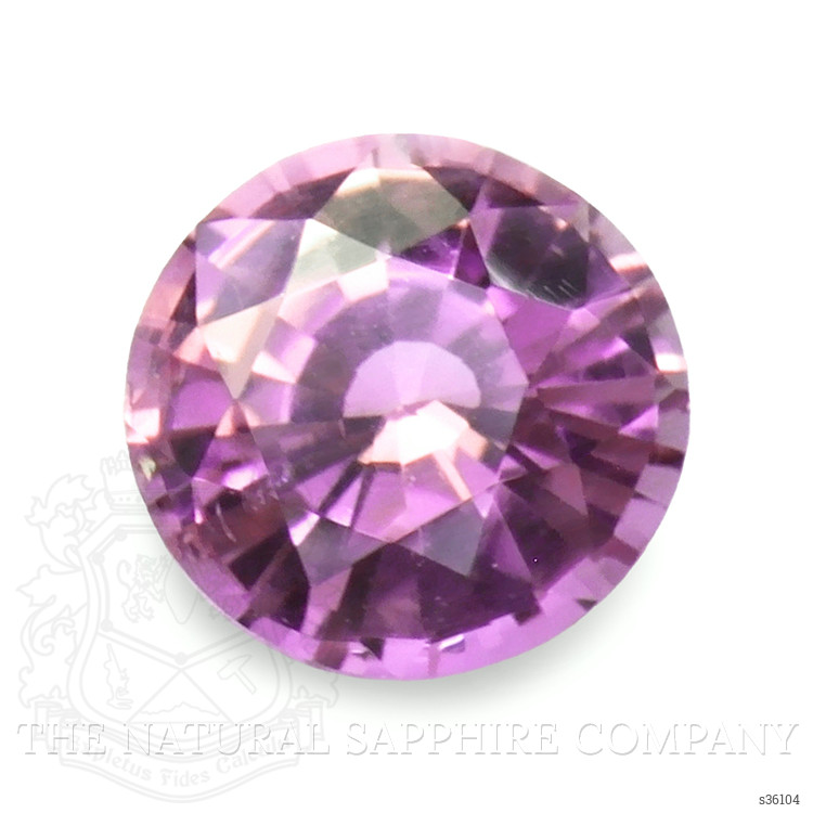 0.41 Ct. Pinkish Purple Sapphire from Ceylon (Sri Lanka)