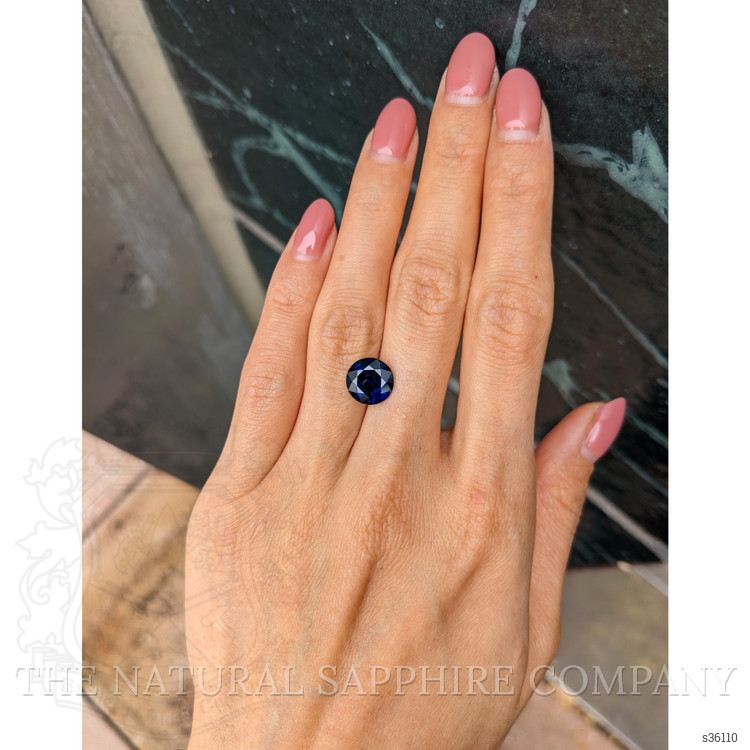 3.21 Ct. Blue Sapphire from Burma (Myanmar)