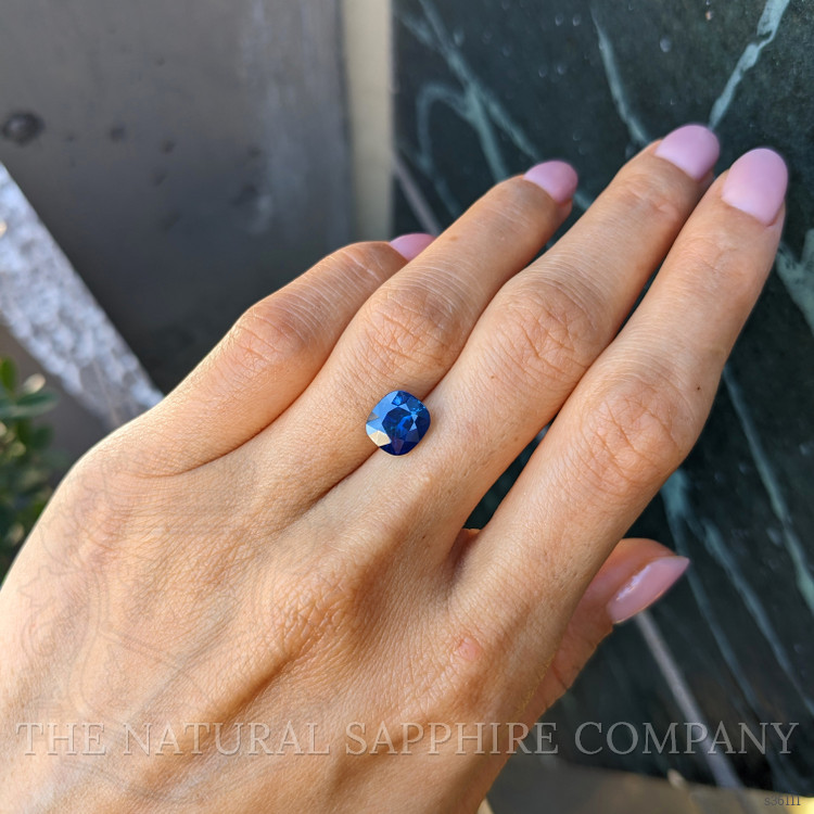 3.54 Ct. Blue Sapphire from Ceylon (Sri Lanka)