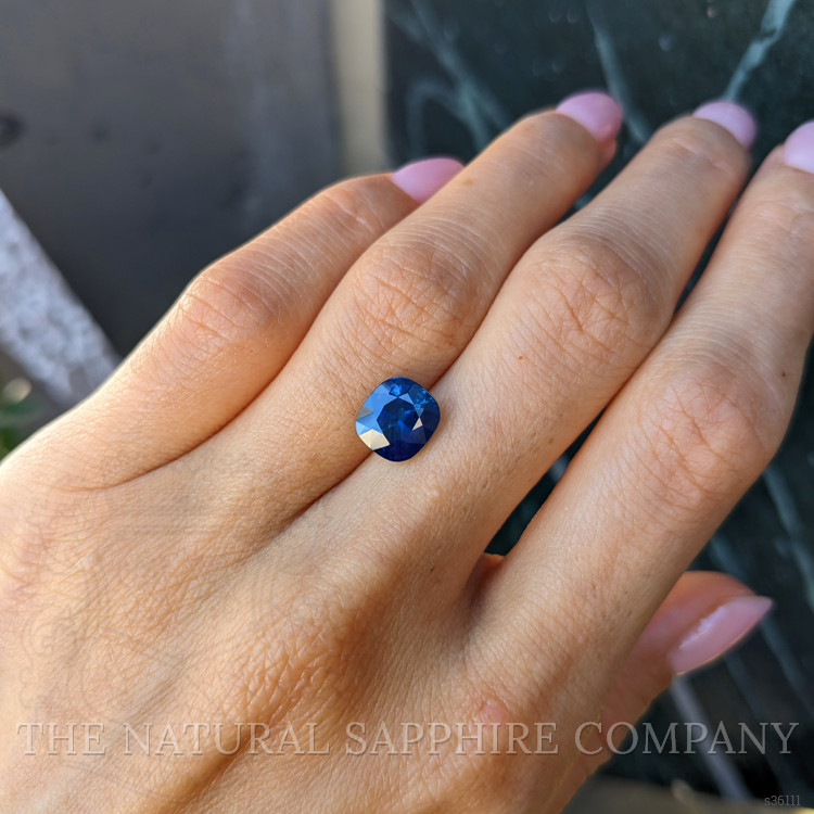 3.54 Ct. Blue Sapphire from Ceylon (Sri Lanka)