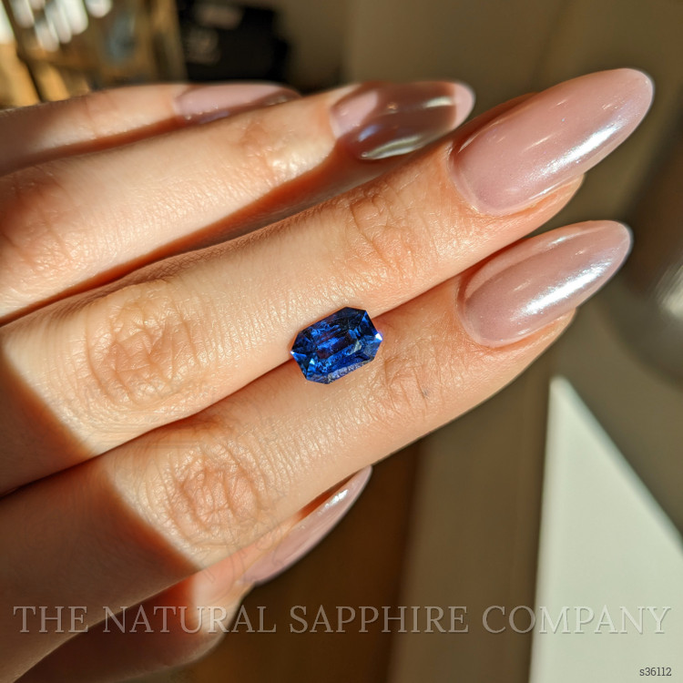 4.09 Ct. Blue Sapphire from Madagascar
