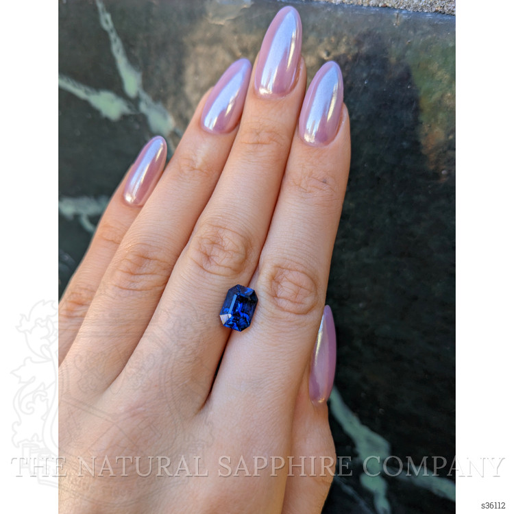 4.09 Ct. Blue Sapphire from Madagascar