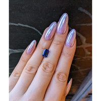 4.29 Ct. Blue Sapphire from Ceylon (Sri Lanka) Life Style