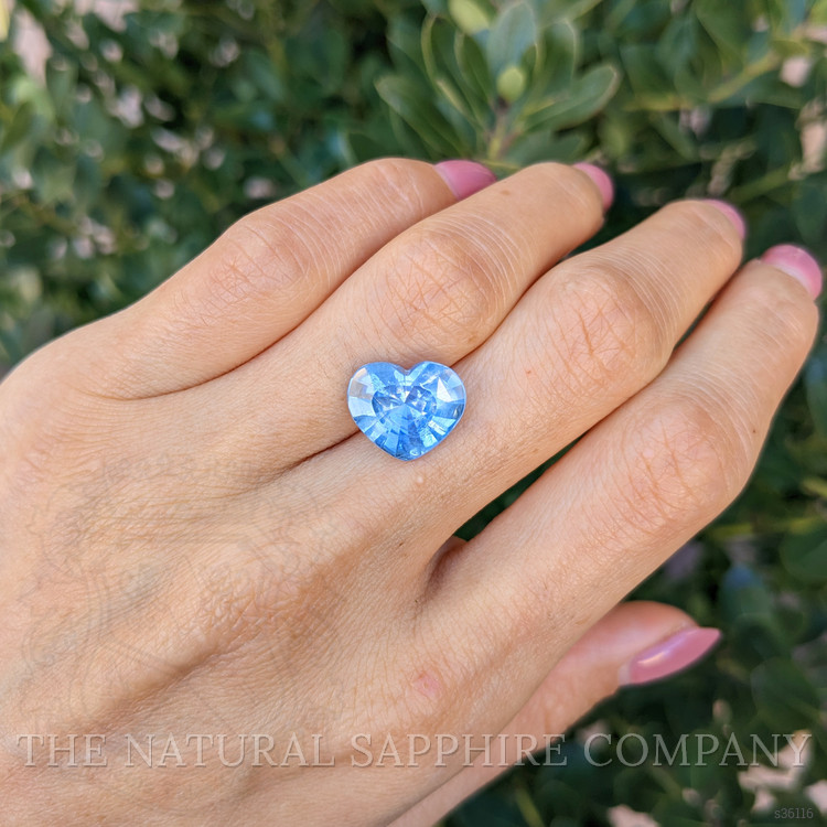 6.45 Ct. Blue Sapphire from Burma (Myanmar)