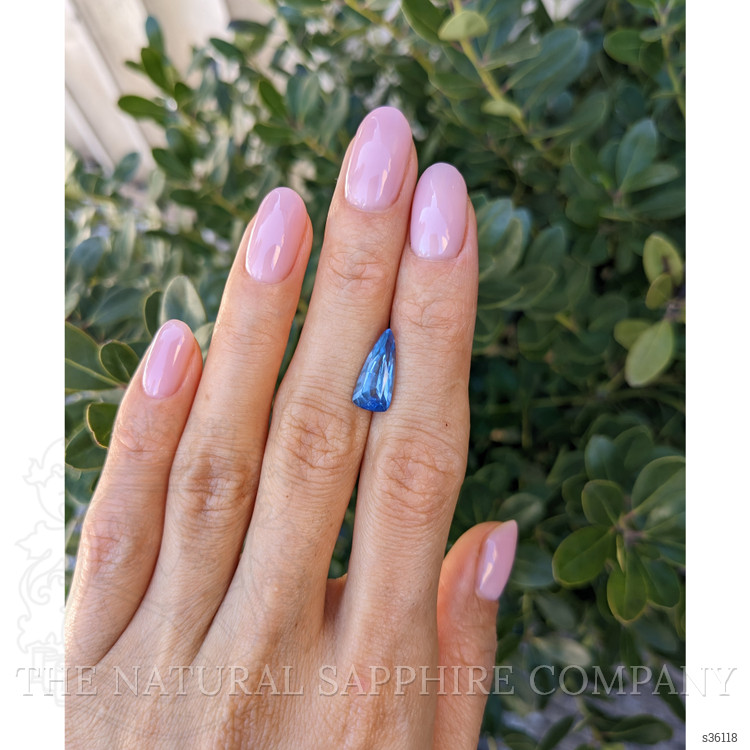 3.46 Ct. Blue Sapphire from Ceylon (Sri Lanka)