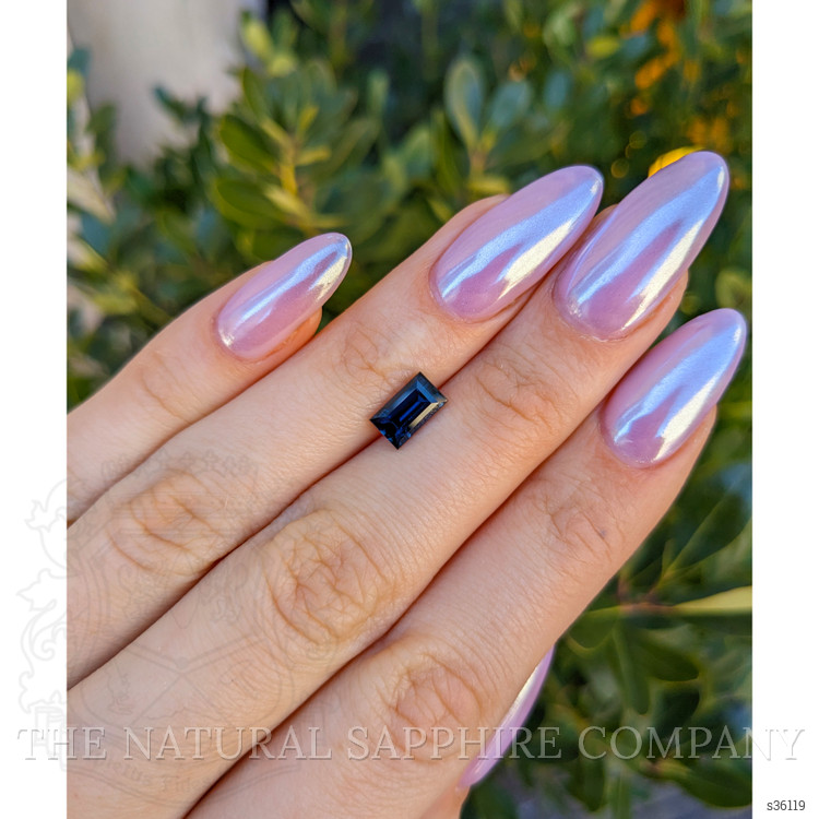 2.22 Ct. Blue Sapphire from Ceylon (Sri Lanka)