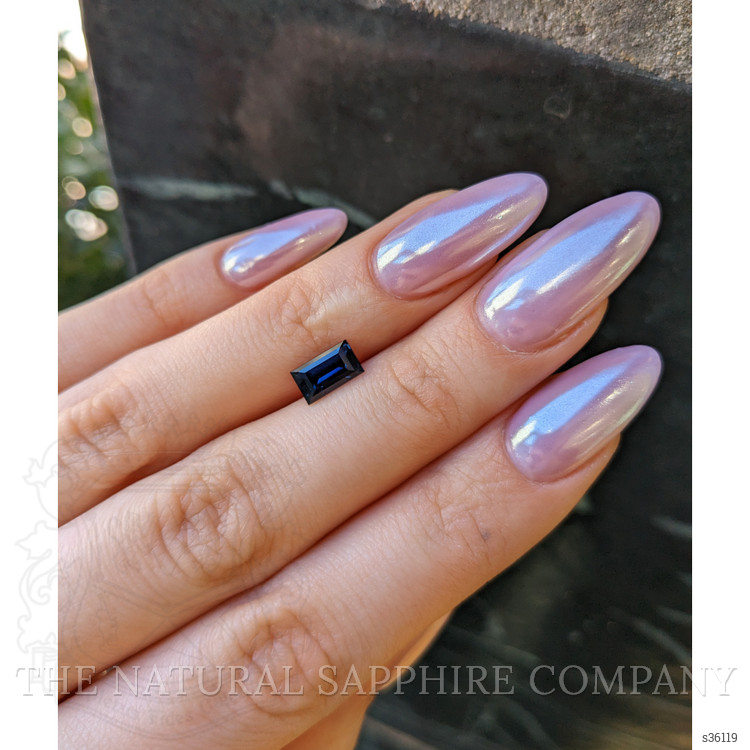 2.22 Ct. Blue Sapphire from Ceylon (Sri Lanka)