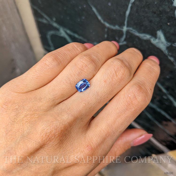 1.87 Ct. Blue Sapphire from Ceylon (Sri Lanka)