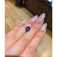 5.15 Ct. Blue Cabochon Star Sapphire from Ceylon (Sri Lanka) Life Style