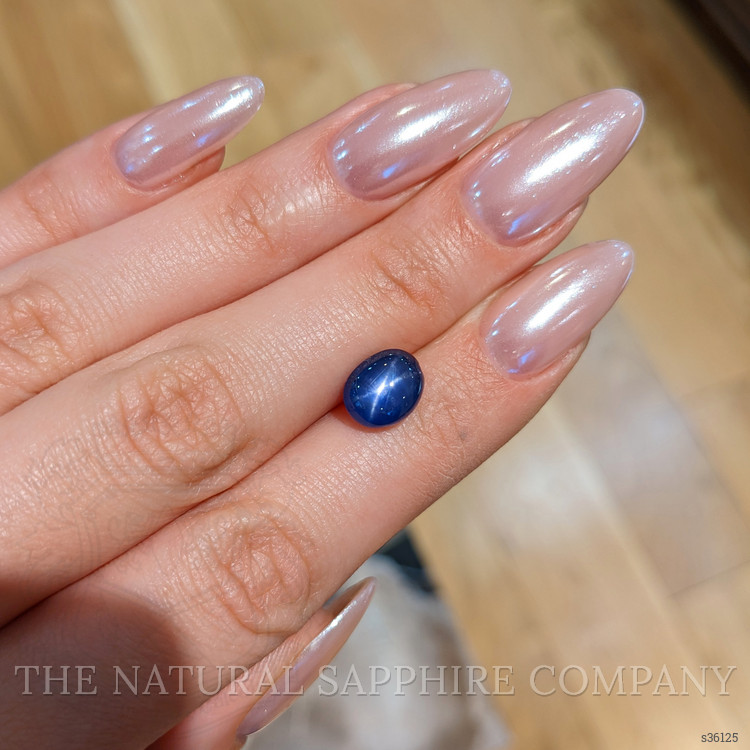5.43 Ct. Blue Star Sapphire from Ceylon (Sri Lanka)