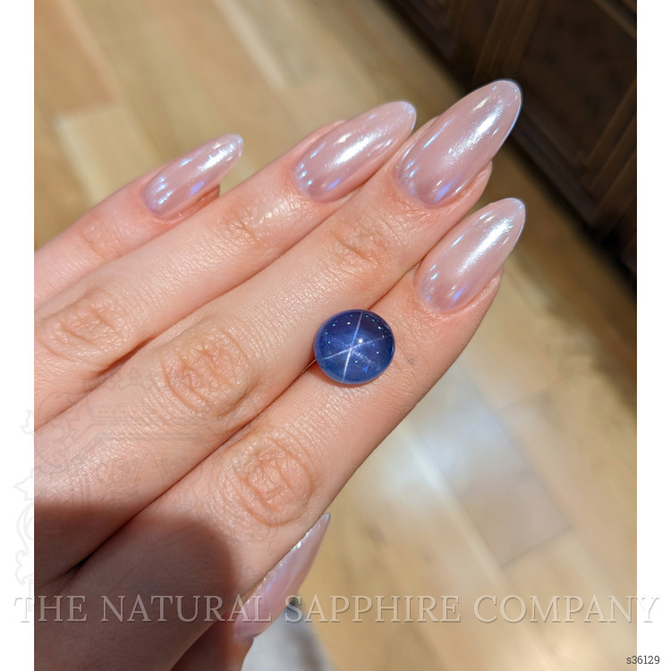 11.00 Ct. Blue Star Sapphire from Ceylon (Sri Lanka)