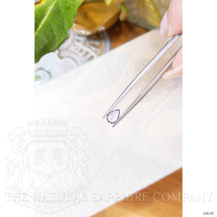 1.03 Ct. Violet Sapphire from Ceylon (Sri Lanka)