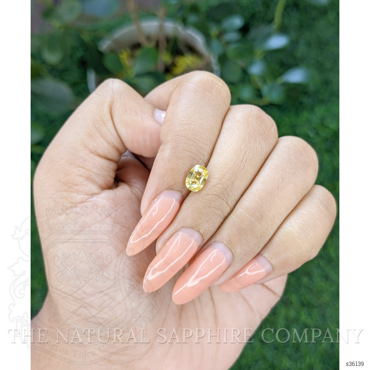 1.41 Ct. Yellow Sapphire from Ceylon (Sri Lanka)