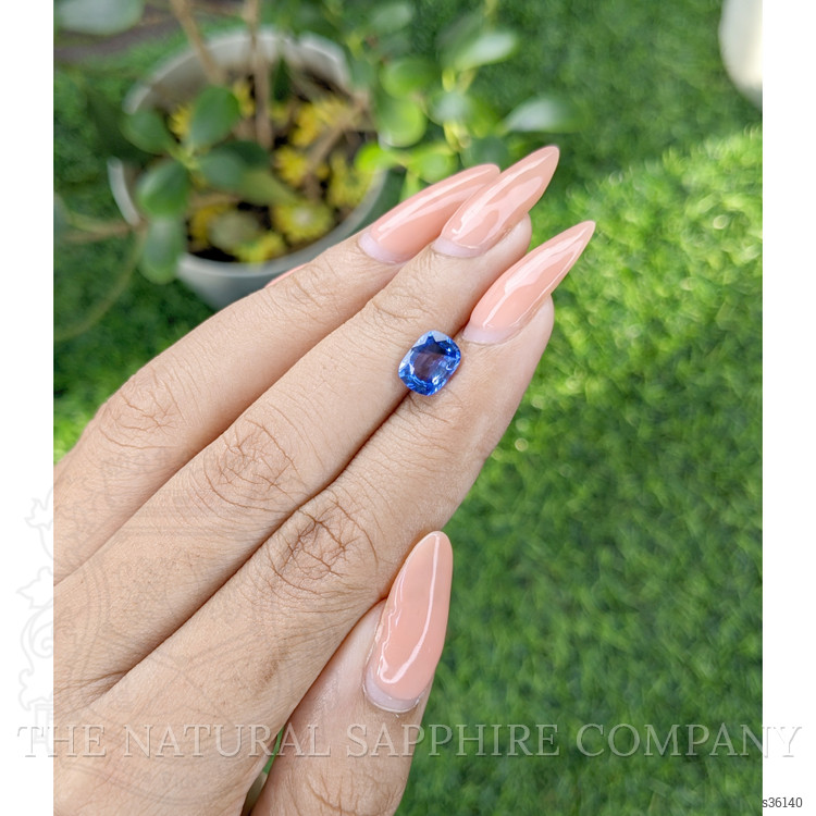 1.59 Ct. Blue Sapphire from Ceylon (Sri Lanka)